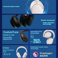 Bose QuietComfort Ultra Headphones side profile showing plush earcups and cushioned headband