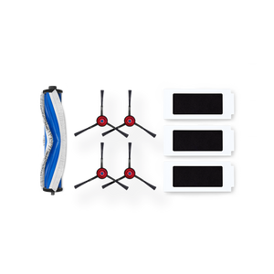 ECOVACS T30 and T30S Buddy Kit with one main brush, four side brushes and three filters