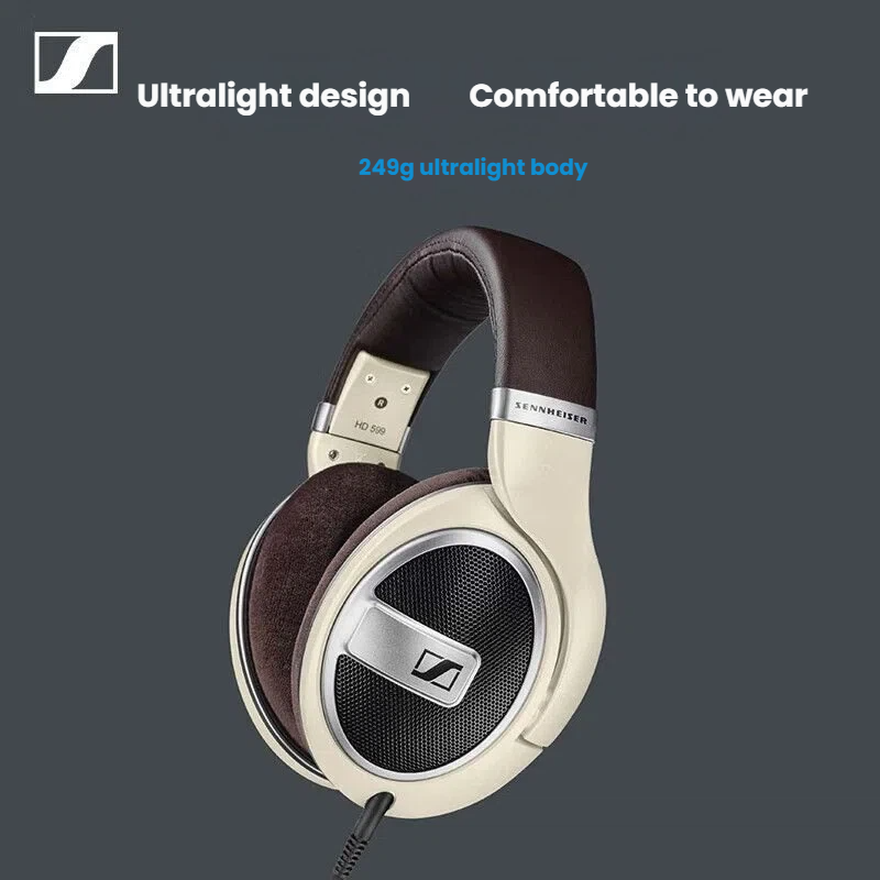 Sennheiser HD 599 open-back acoustic design soundstage illustration