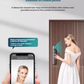 Philips DDL709 smart lock — push-pull handle and automatic mortise detail