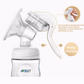Philips Avent Manual Breast Pump — soft silicone cushion / shield close-up