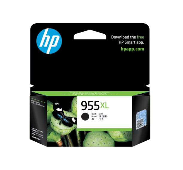 HP 955XL Genuine Black High Yield Inkjet Cartridge L0S72AA