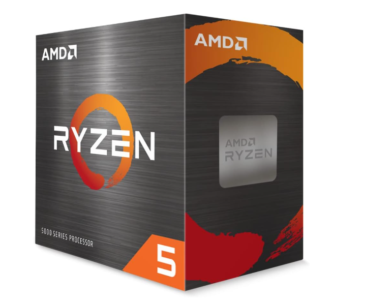 AMD Ryzen 5 5500 retail CPU box image