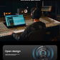 Audio-Technica ATH-R50x breathable ear pads for extended monitoring