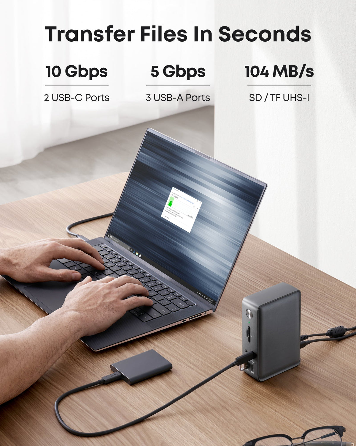 Anker 575 A8392 13-in-1 USB-C Docking Station product view 5