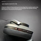 Close-up of Bowers & Wilkins PX8 earcup showing Bluetooth controls and aptX Adaptive chip — supports Bluetooth 5.2 for high-definition wireless audio streaming.