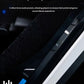 Detailed view of the ASTRO A20’s ear-cup buttons, showcasing the equalizer preset toggle for instant sound customization.