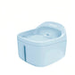 Dogness Smart Cat Water Fountain in light blue color with built-in filtration system and live water circulation – ideal for keeping cats hydrated with fresh, clean water