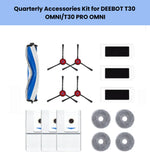 ECOVACS robot vacuum accessories - Quarterly Accessories Kit high-resolution source image