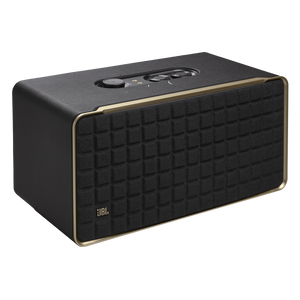 Official JBL Authentics 500 Black Wi-Fi home speaker front view