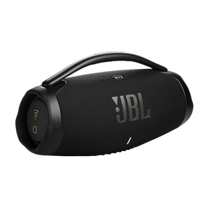 Official JBL Boombox 3 Wi-Fi Black portable speaker front view