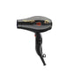 Black Parlux Advance Light ionic and ceramic hair dryer with dual heat settings, lightweight design, and ergonomic grip for fast, smooth drying.