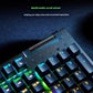 Close-up of the Razer BlackWidow V4 X’s multimedia scroll wheel located at the top-right corner, enabling users to adjust volume and skip tracks with ease, just like a smartphone remote control.
