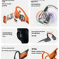 Shokz OpenRun Pro 2 feature highlights: bone and Qi dual unit stereo sound, professional tuning, anti-wind noise mics, 12-hour battery, 5-minute supercharge, and IP55 water/sweat resistance
