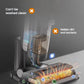 An illustration showing how traditional mops can't be washed clean, hide dirt, and promote bacterial growth, problems that the Tineco iFLOOR U5 Stretch wet dry vacuum is designed to solve.