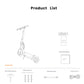 The complete product list for the Segway MAX G2, showing the scooter, user manual, and included accessories: Allen wrench, screws, extended valve, and power cord.