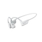 White Shokz OpenRun Pro 2 bone conduction headphones with ergonomic fit and premium build quality