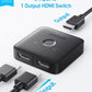 Anker A83H1 switches two HDMI sources to one display