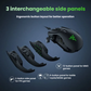 Razer Naga V2 Pro side view showing ergonomic right-handed shape and side buttons
