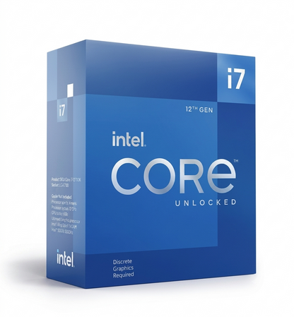 Intel Core i7-12700KF retail box front
