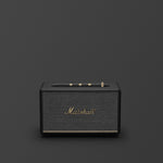 Official Marshall Acton III black Bluetooth home speaker front view