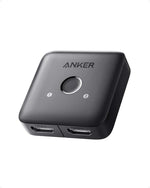 Anker A83H1 two-port HDMI switch in black