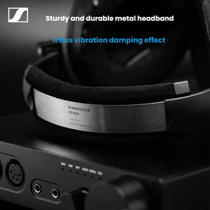 Sennheiser HD 820 concave Gorilla Glass ear cup cover signature design