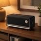 Edifier ES60 Bluetooth speaker in a warm living room setting