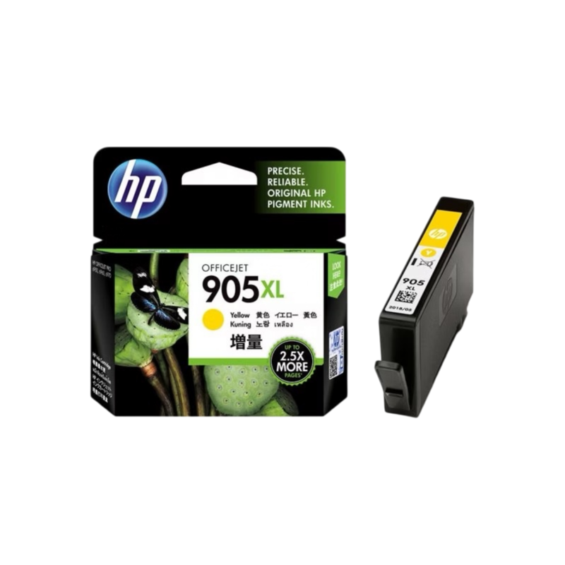 HP 905XL yellow original ink cartridge T6M13AA