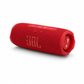 JBL Flip 7 red portable Bluetooth speaker