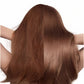 A before-and-after comparison showing hair that is frizzy before using the Laifen SE and smooth and shiny after use, demonstrating its anti-frizz effect.