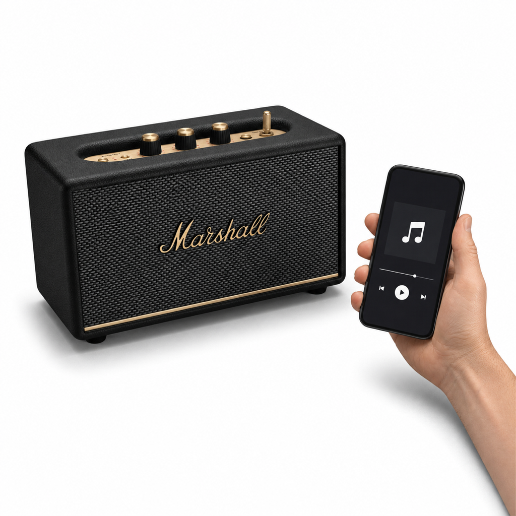 Marshall Acton III home speaker with phone playback