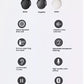An overview of the Sennheiser Momentum 4 Wireless headphones' key features, including the 42mm dynamic driver, 60-hour battery, and adaptive noise reduction, shown with the Black, Graphite, and White color options