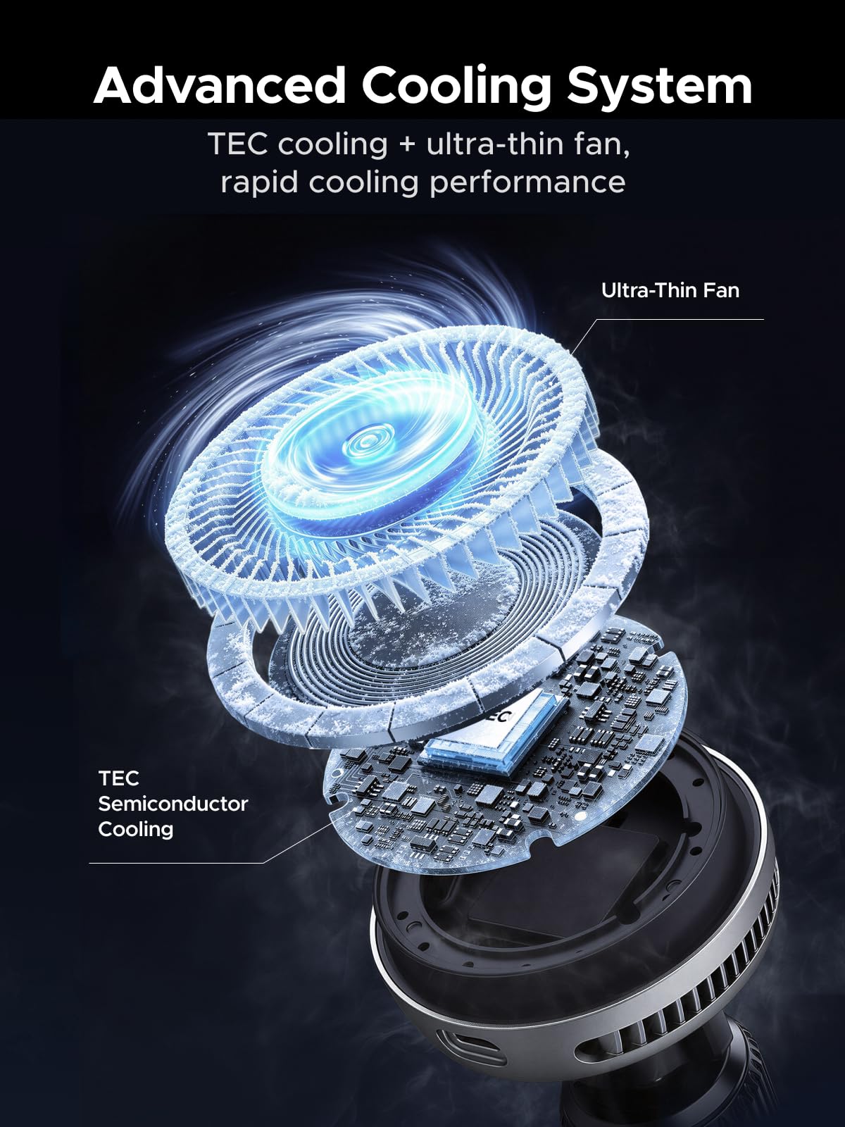 UGREEN MagFlow Pro 75250 Qi2 25W Car Charger product view 4